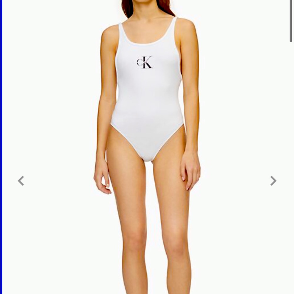 Calvin Klein Monogram Logo Bodysuit